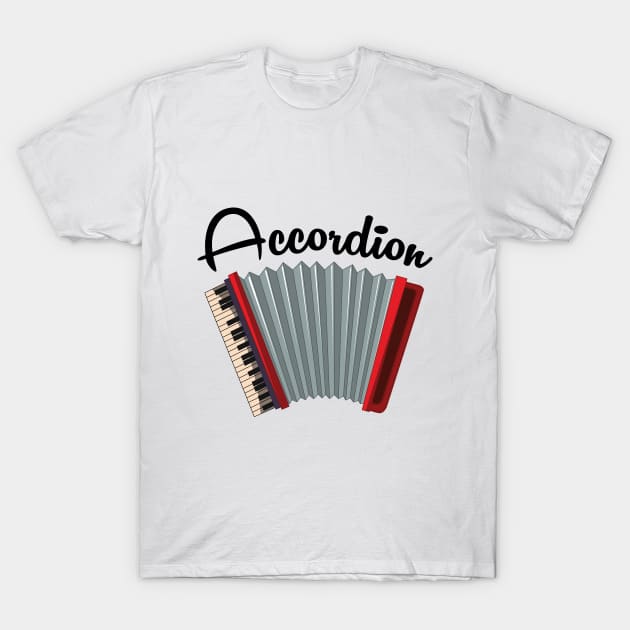 Accordion T-Shirt by ismailsahin